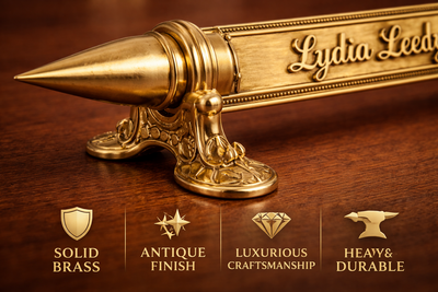 Custom Desk Name Plate, Personalized Brass Office Nameplate, Engraved Desk Plaque, Executive Desk Sign, Boss Gift