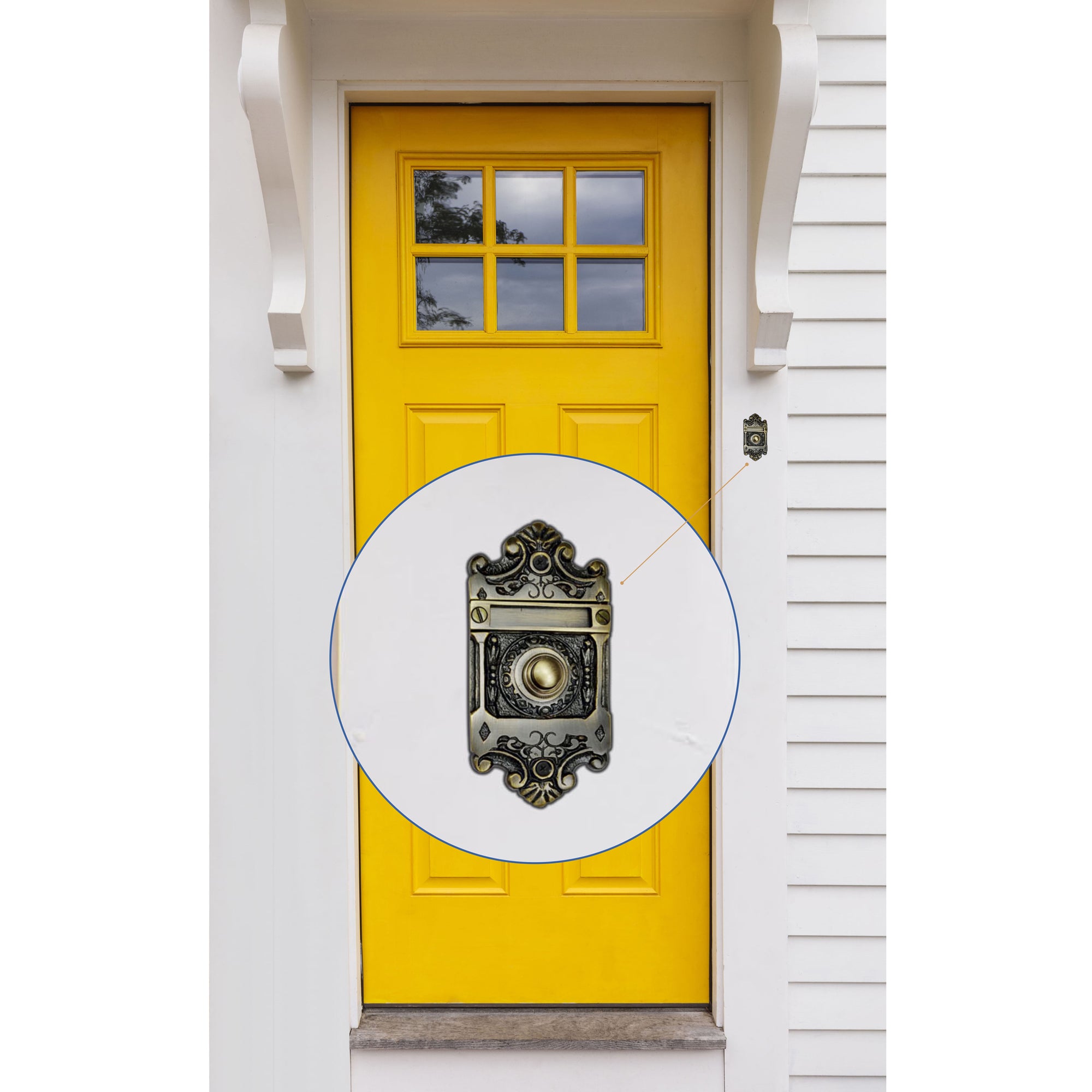 Decorative Doorbell Button – Finest Quality Bell Push Button