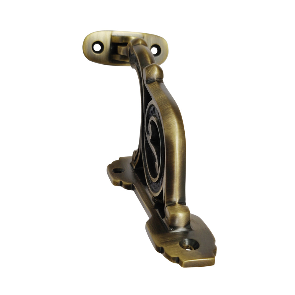 Brass Handrail Brackets – Antique Brass Finish