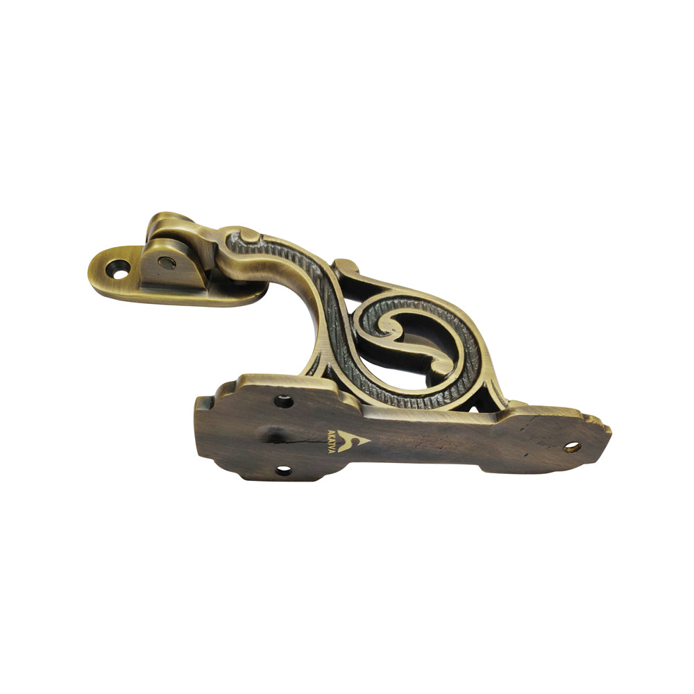 Brass Handrail Brackets – Antique Brass Finish