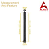 24" Iron Door  Bolt - Black Powder Coated