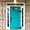 Hinges for Wooden and Metal Fences, Doors, Cabinets - Black Powder Coated Finish