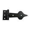 Iron Cabinet T-Hinge - Black Powder Coated