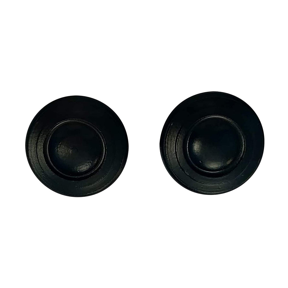 "Platte" Premium Cabinet Knobs - Black Powder Coated Finish