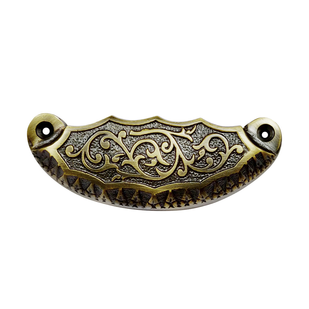 "Anadyr" Drawer Pull Antique Brass – Antique Brass