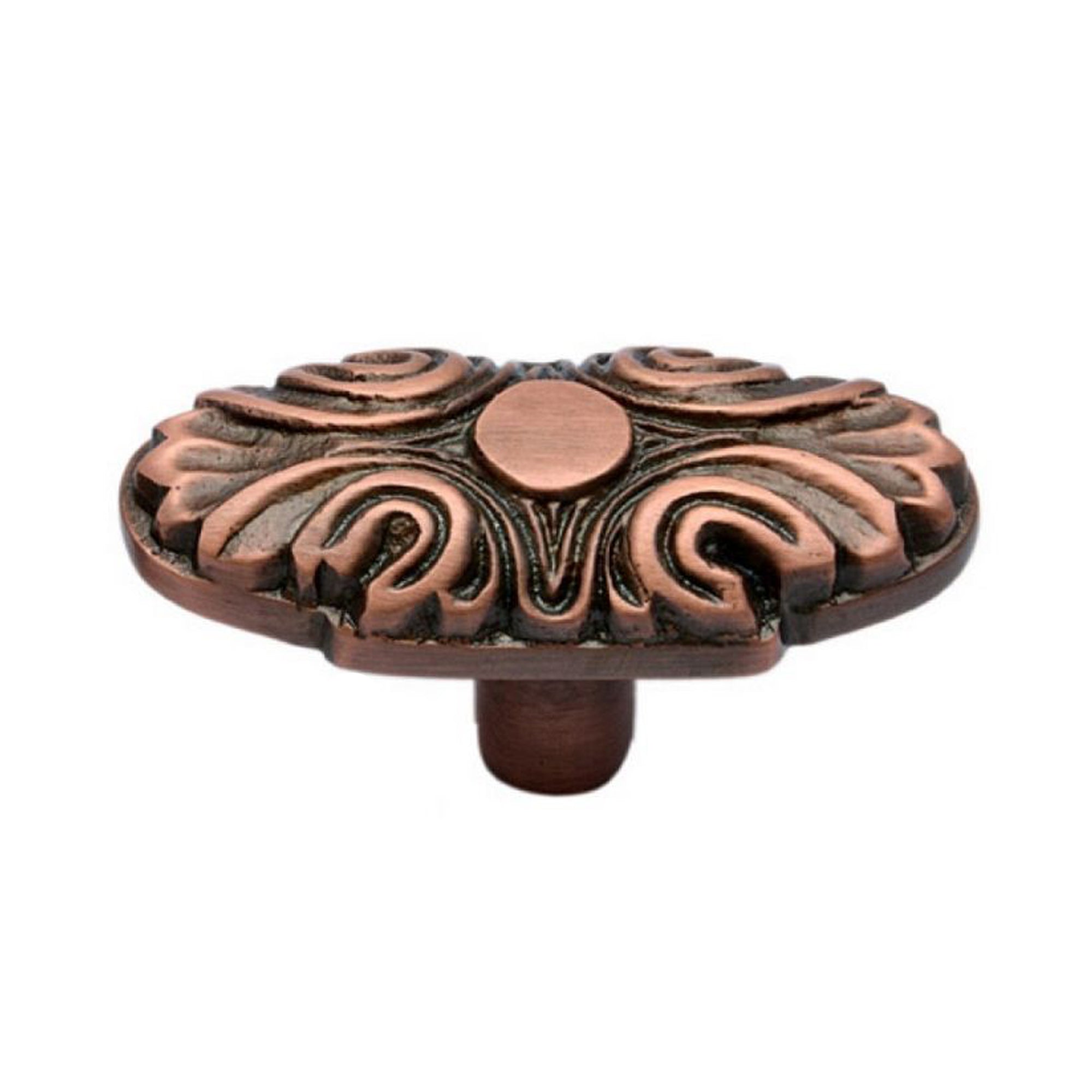 Brass Cabinet Knob - Antique Copper