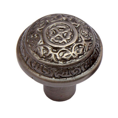 Brass Cabinet Knob - Antique Brushed Nickel