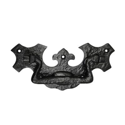 Cast Iron "Pecos" Premium Cabinet Pulls - Black Powder Coated