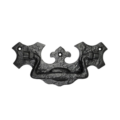 Cast Iron "Pecos" Premium Cabinet Pulls - Black Powder Coated