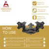 Cast Iron "Pecos" Premium Cabinet Pulls - Black Powder Coated