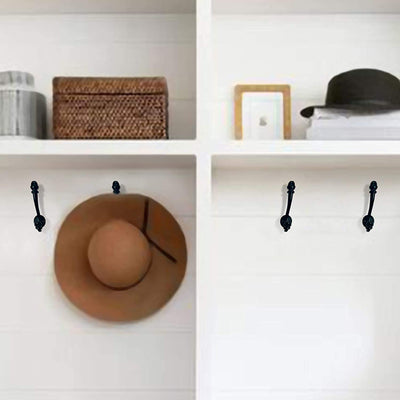 "Flinders" Premium Door Hook - Black Powder Coated Finish
