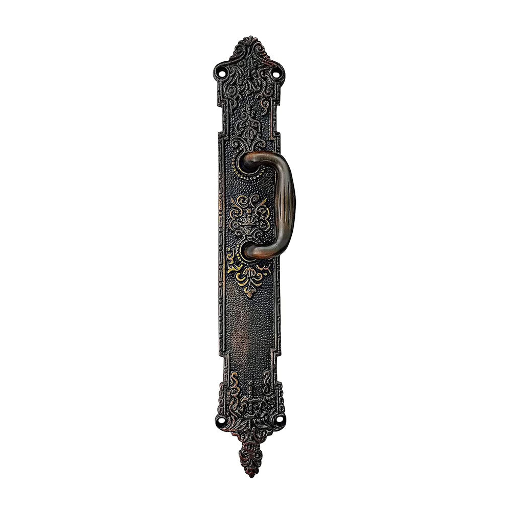 10.1" "Loire" Brass Door and Caninet Pull - Oil Rubbed Bronze
